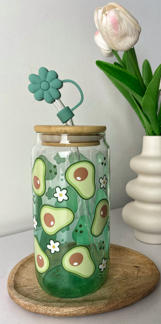 Verre Dégradé - Avocats & Fleurs